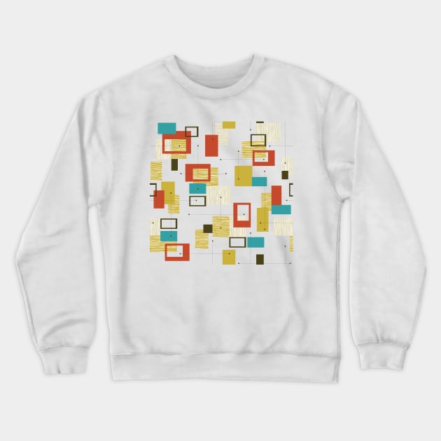 Mid Century Modern 2 Crewneck Sweatshirt by Makanahele